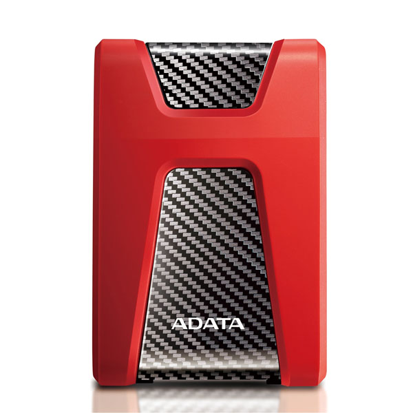ADATA HD650 External Hard Drive - 4TB - Red