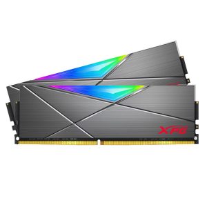 XPG SPECTRIX D50 DDR4 RGB Memory Module 3200MHz - 16GB Desktop RAM - Dual Pack