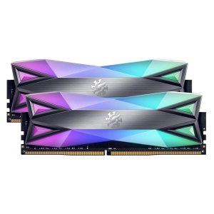 XPG SPECTRIX D60G DDR4 RGB Memory Module 3200MHz - 16GB Desktop RAM - Dual Pack