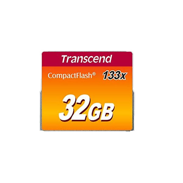 Transcend CompactFlash 133 Memory Card - 32GB