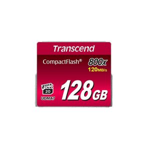 Transcend CompactFlash 800 Memory Card - 128GB