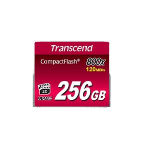 Transcend CompactFlash 800 Memory Card - 256GB