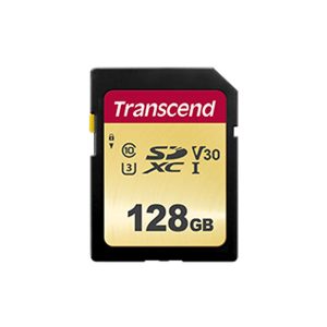 Transcend SDXC SDHC 500S Memory Card - 128GB