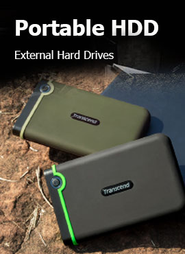 Transcend portable hard drive
