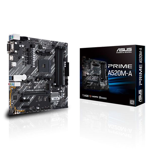 ASUS PRIME A520M-A/CSM AM4 Micro-ATX Motherboard