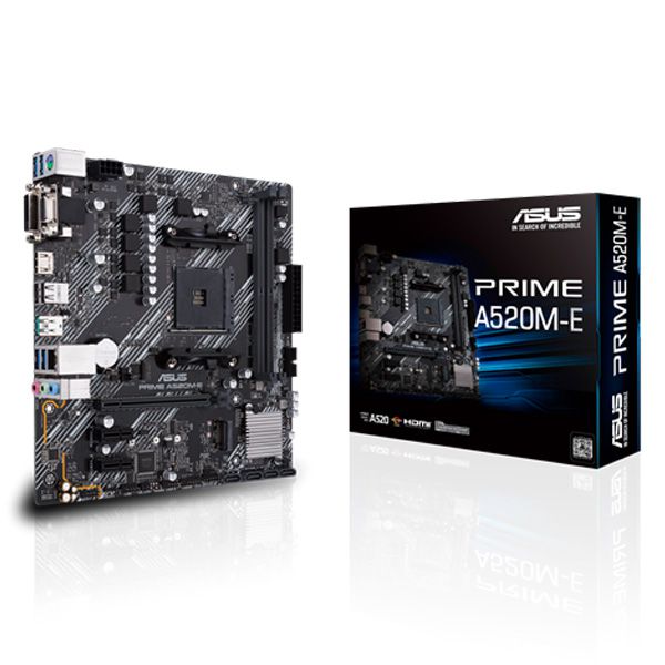 ASUS PRIME A520M-E AM4 Micro-ATX Motherboard
