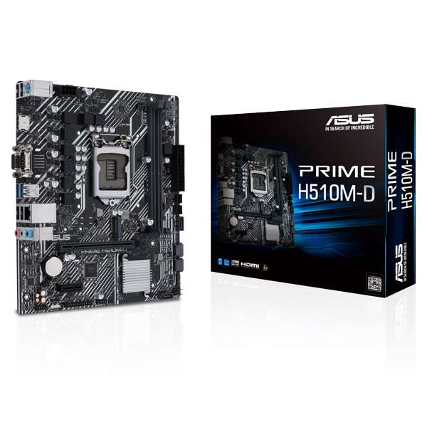 ASUS PRIME H510M-D LGA 1200 Micro ATX Motherboard