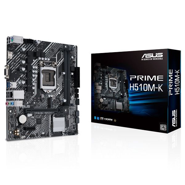 ASUS PRIME H510M-K LGA 1200 Micro ATX Motherboard