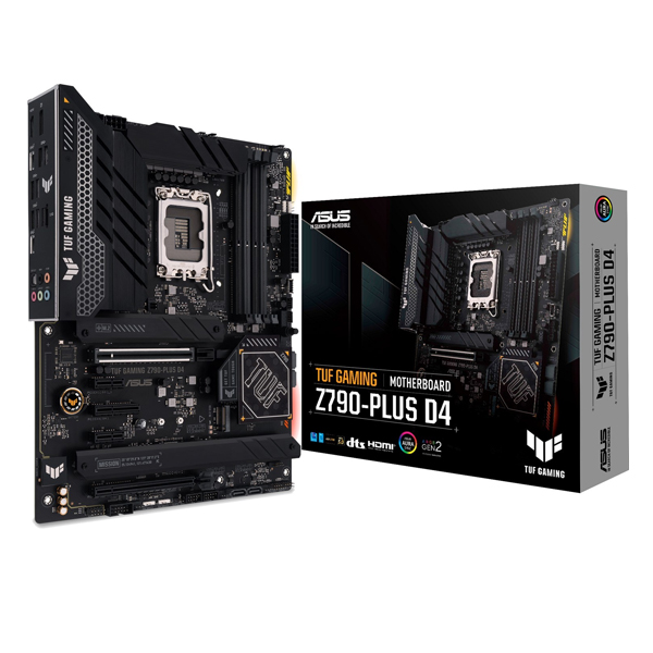 ASUS TUF Gaming Z790-Plus D4 Gaming Motherboard