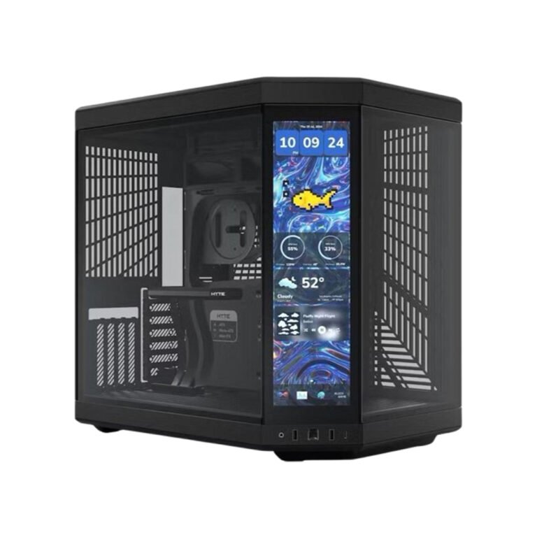 HYTE Y70 Touch ATX Pc Case - Black - Pacific Computers