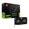 MSI GeForce RTX 4060 VENTUS 2X BLACK 8G OC Gaming Graphics Card