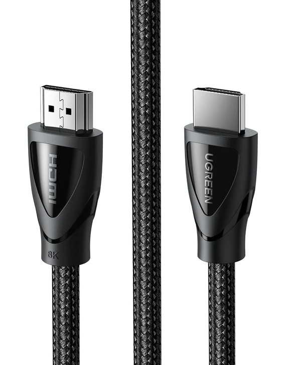 UGREEN HDMI 8K Cable Male to Male Braided Black 1.5m - 80404