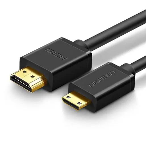 UGREEN Mini HDMI to HDMI 4K Cable Male to Male Black 1.5m - 11167
