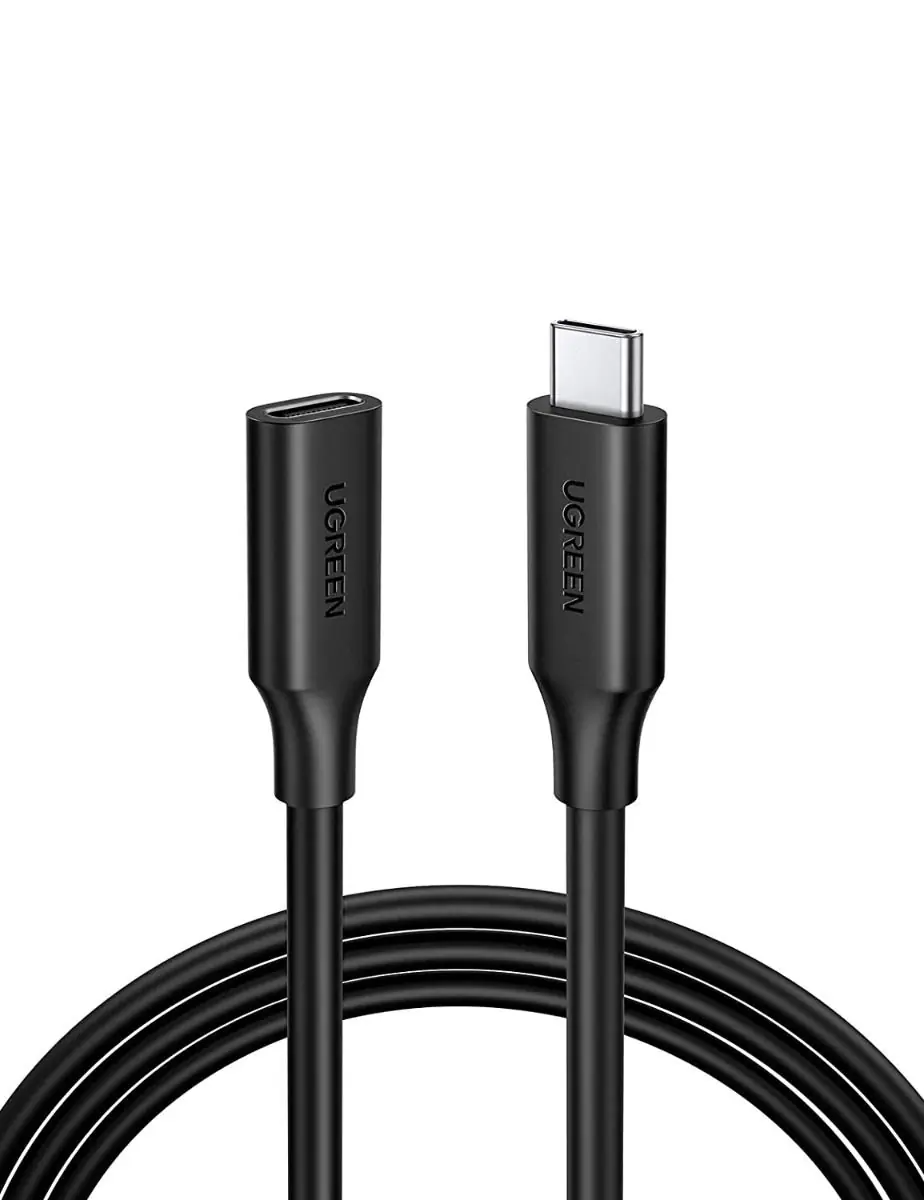 UGREEN USB-C M to USB-C F Gen2 5A Extension Cable 1m - 10387