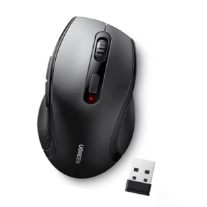 UGREEN Ergonomic Contoured-Shape Design Wireless Mouse 2.4 GHz - 45012