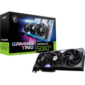MSI Gaming GeForce RTX 5060 Ti 16G GAMING TRIO OC Graphics Card