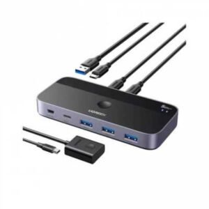 UGREEN USB 3.0 Sharing Switch 2 In 4 Out – 25098 - Pacific Computers