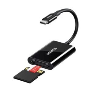 UGREEN USB-C 3.1 Card Reader For TF/SD Black – 35622