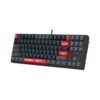 A4TECH Bloody AT87 Alpha Optical Switch Mechanical Keyboard USB Bloody Red