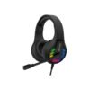 A4TECH Bloody G230P Stereo Surround Sound RGB Gaming Headphone 4-Pin 3.5 mm Black With PC Extention Adapter