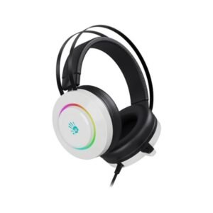 A4TECH Bloody G521 Virtual 7.1 Surround Sound Gaming Headset USB White