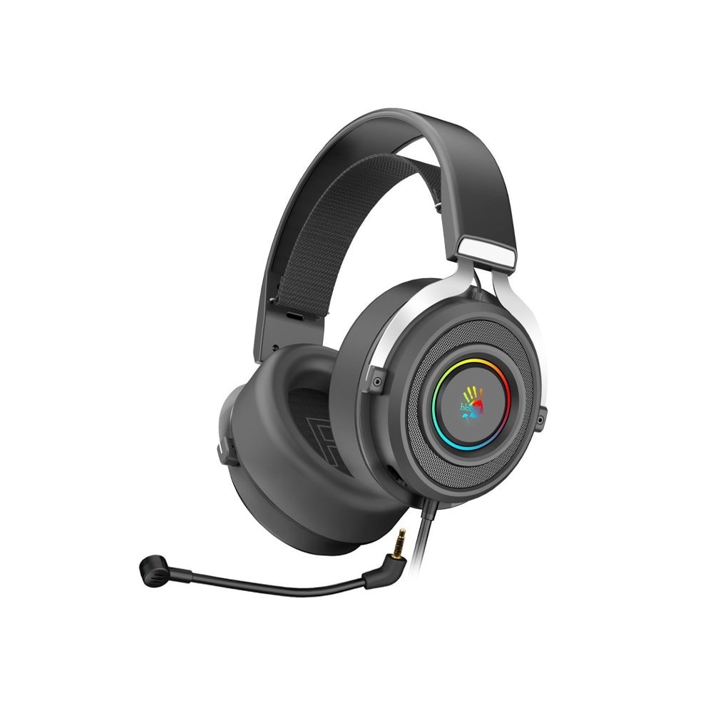 A4TECH Bloody G535 Virtual 7.1 Surround Sound RGB Gaming Headphone USB Black+Silver