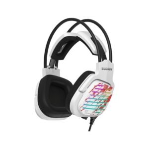 A4TECH Bloody G565 Virtual 7.1 Surround Sound RGB USB Gaming Headphone Energy White
