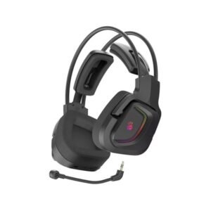 A4TECH Bloody MR575 Bluetooth + 2.4GHz + Wired Multi-Mode Connection RGB Gaming Headphone Black