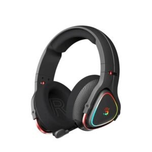 A4TECH Bloody MR720 Bluetooth + 2.4GHz + Wired Multi-Mode Connection RGB Gaming Headphone Black