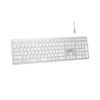 A4TECH FBX50C Fstyler Bluetooth & 2.4G Scissor Switch Keyboard-White