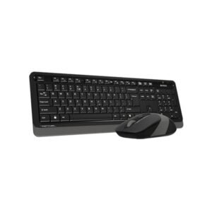 A4TECH FG1010S Fstyler Wireless Combo Set ( FGK10+FG10S Silent Click) Grey