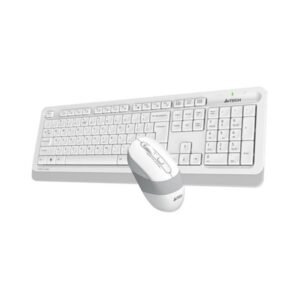 A4TECH FG1010S Fstyler Wireless Combo Set ( FGK10+FG10S Silent Click) USB-White