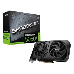 MSI GeForce RTX™ 5060 Ti 8G SHADOW 2X OC PLUS Gaming Graphics Card