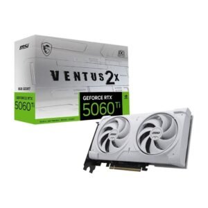 MSI GeForce RTX™ 5060 Ti 8G VENTUS 2X OC WHITE PLUS Gaming Graphics Card