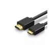 UGREEN 11167 MINI HDMI TO HDMI CABLE 1.5M BLACK