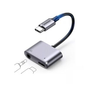 UGREEN 60164 USB-C TO 3.5MM AUDIO WITH PD ADAPTER