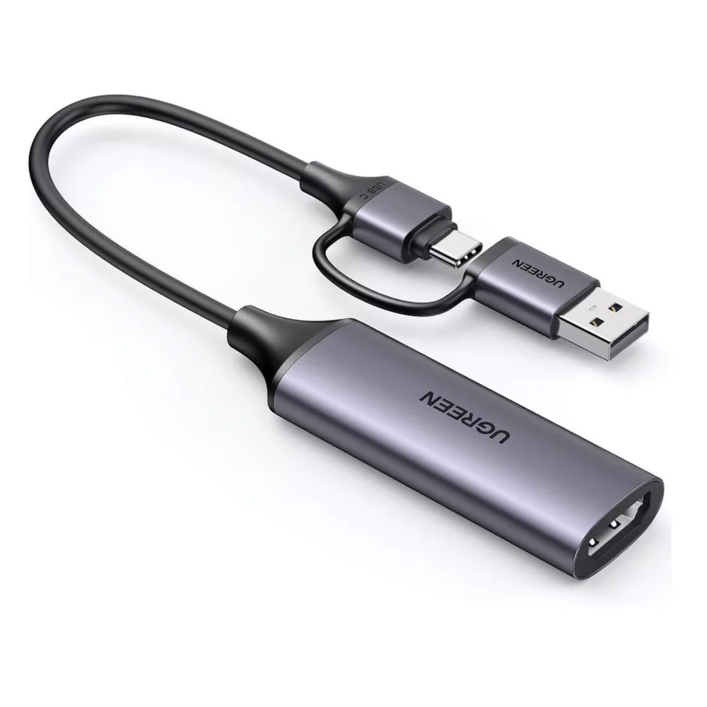 UGREEN 25854 HD USB-A / USB-C TO HDMI VIDEO CAPTURE CARD