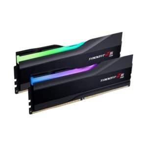 G.SKILL Trident Z5 RGB Series DDR5 RAM (Intel XMP 3.0) 32GB (2x16GB) 6400MTs CL30-40-40-96 1.40V Desktop Computer Memory U-DIMM - BLACK