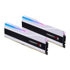 G.SKILL Trident Z5 RGB Series DDR5 RAM (Intel XMP 3.0) 32GB (2x16GB) 6400MT/s CL32-39-39-102 wHITE