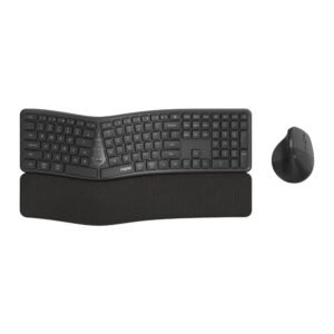 Rapoo 8810ME Multi-Mode Ergonomic Wireless Keyboard & Mouse Combo