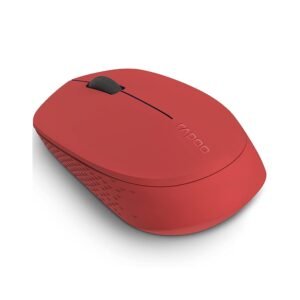Rapoo M100 Silent Multi-mode Wireless Silent Optical Mouse-Red