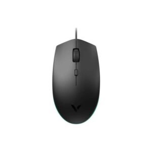 Rapoo V11S Optical Wired Gaming Mouse - Black